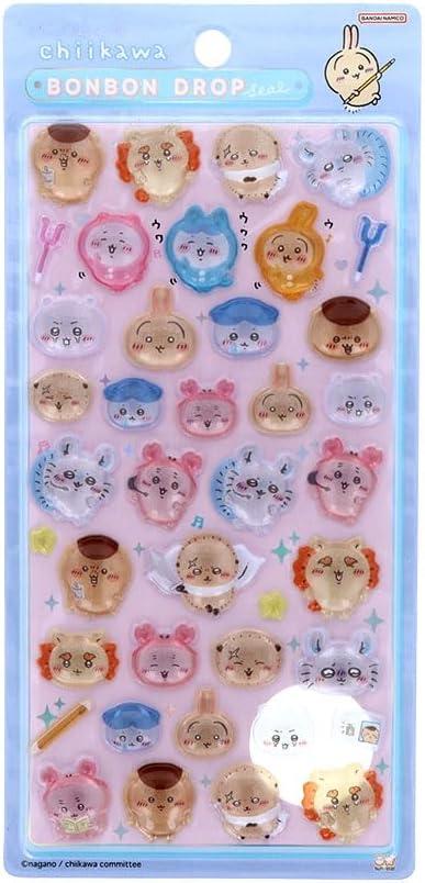 ちいかわ グッズ ボンボンドロップシール みんな ポーズ