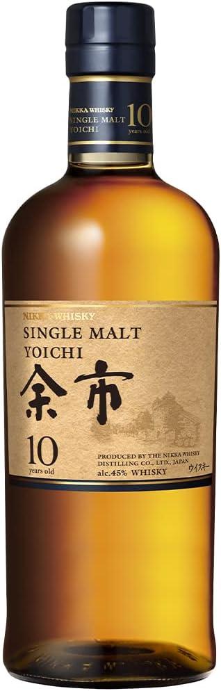 ニッカウヰスキー シングルモルト余市10年 箱無し 700ml×1本